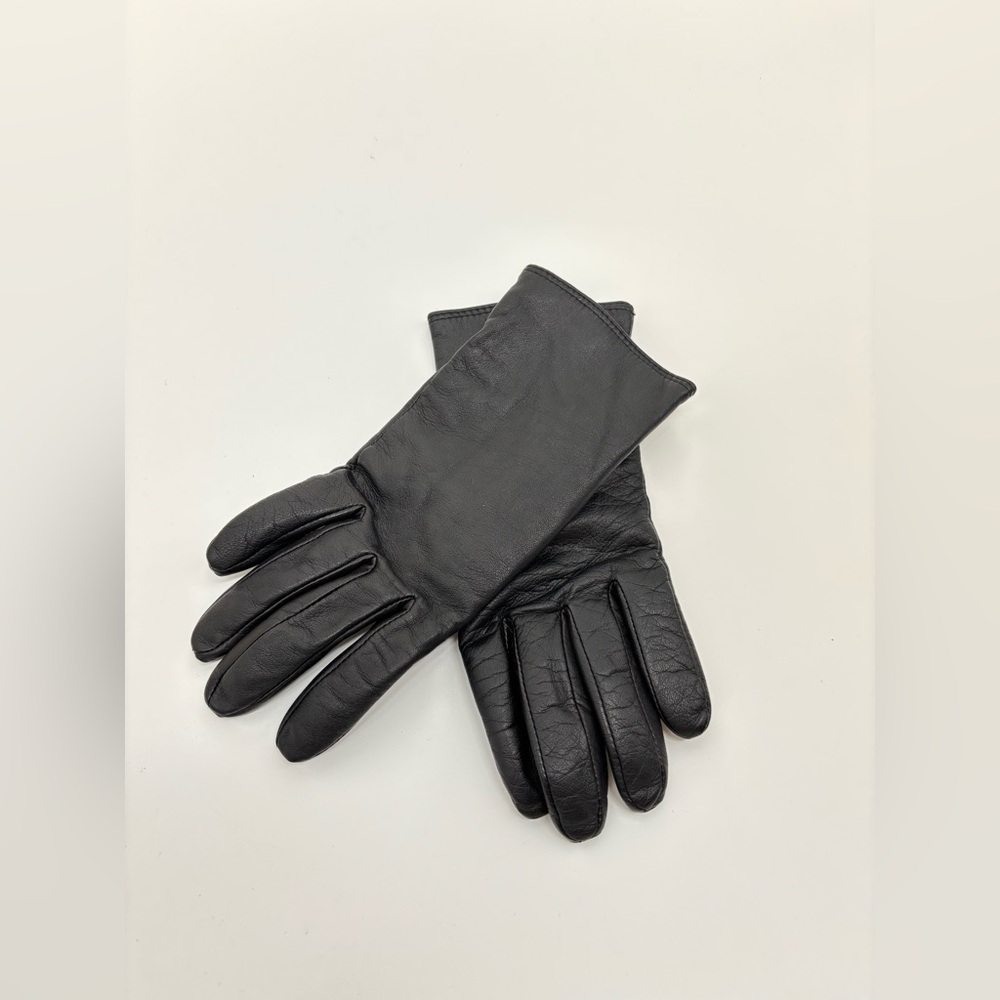 CHARTER CLUB Leather and Cashmere Gloves